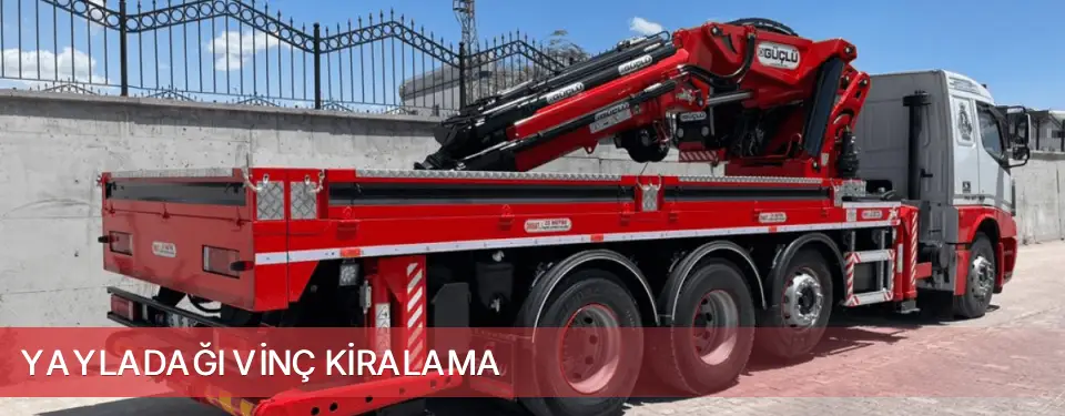 Yayladağı İlçemi Vinç Kiralama
